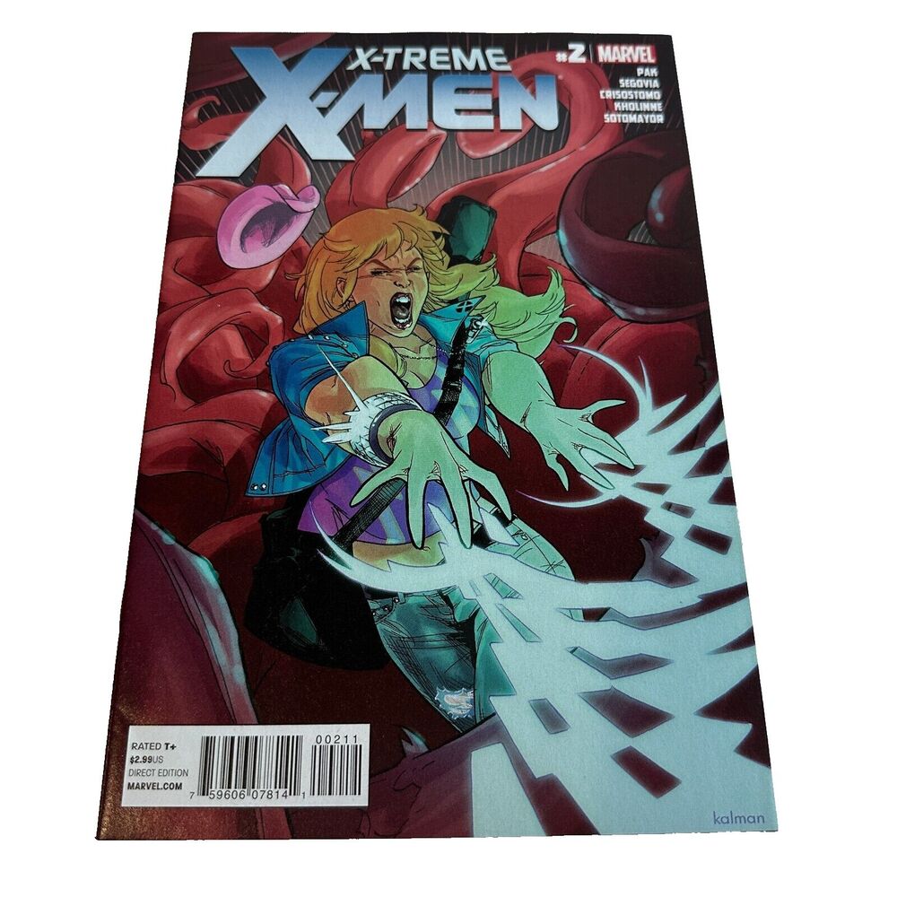 X-Treme X-Men #2 Series No. 2 Marvel Comics‎ 2012 1st Print Pak Segovia